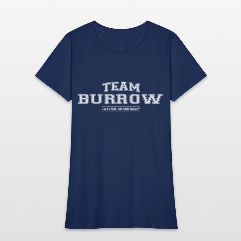 Team Burrow Proud Family Surname Last Name