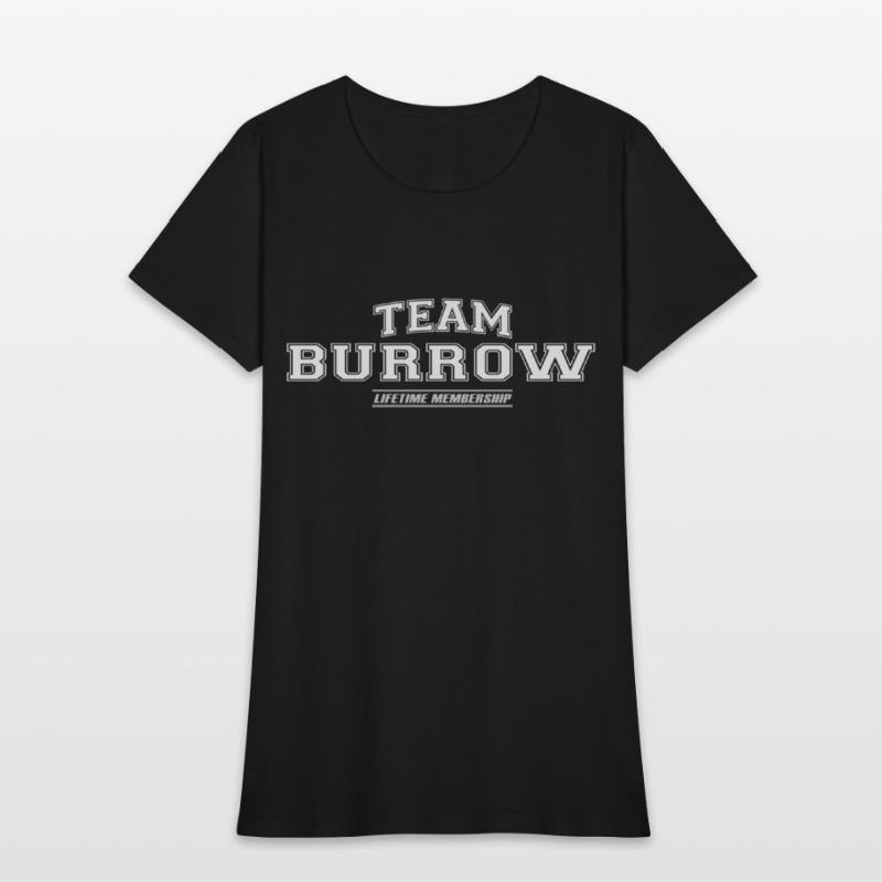 Team Burrow Proud Family Surname Last Name