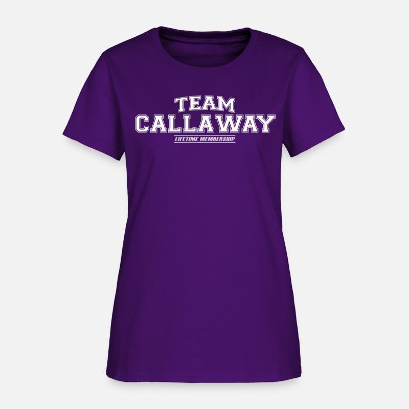 Team Callaway Proud Family Surname Last Name