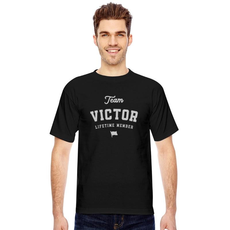Team Victor Lifetime Member Funny Name Victor