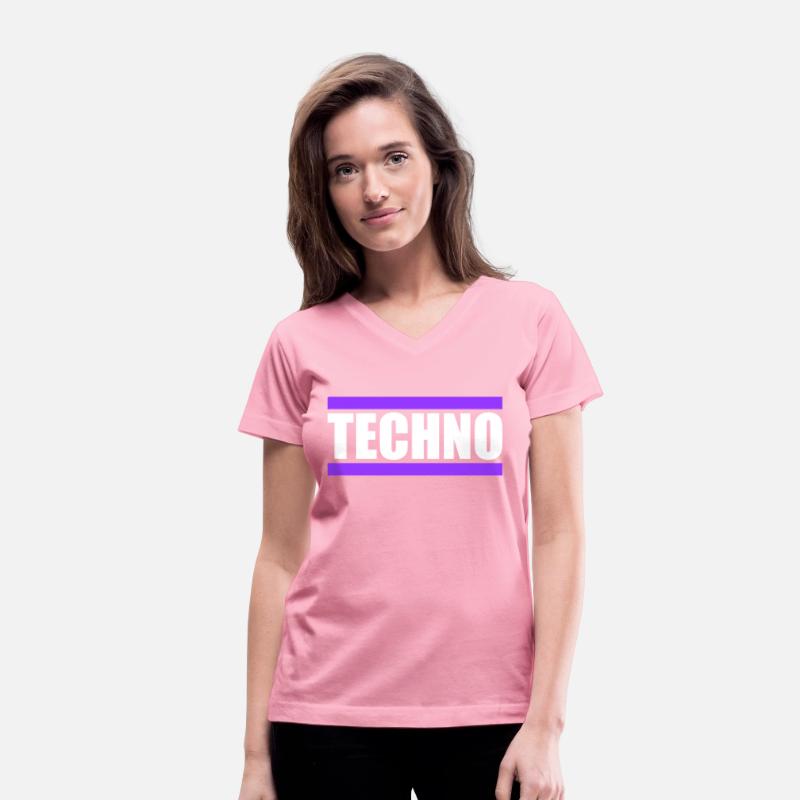 Techno Music Love Letters Quote Dance Party Logo