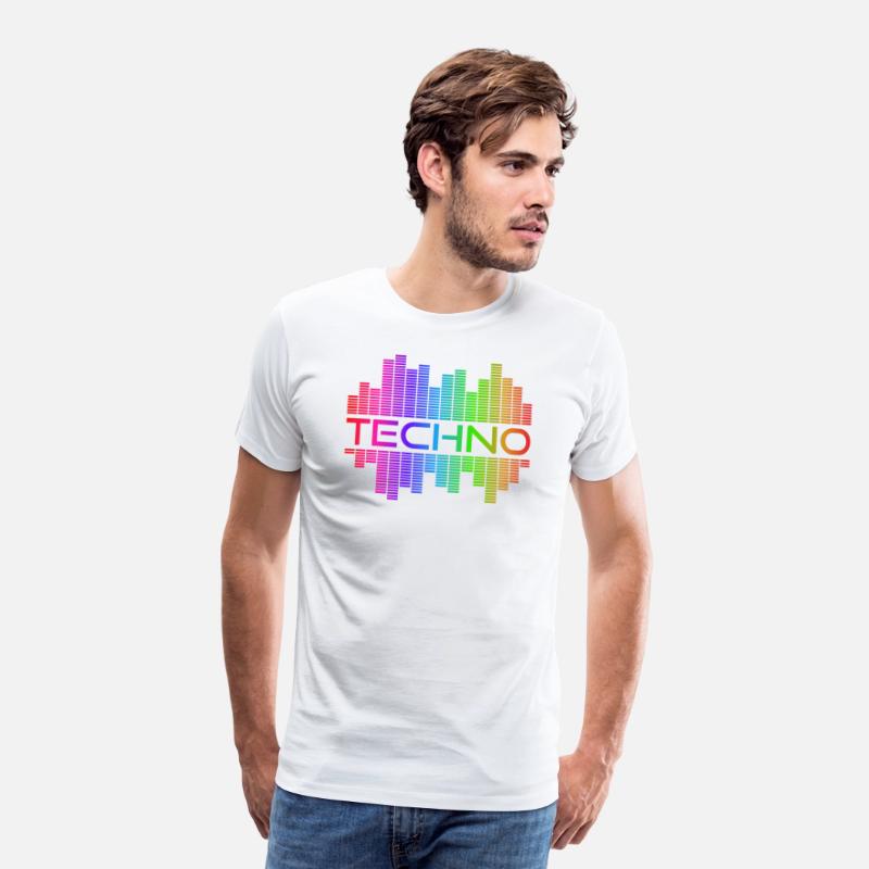Techno Music Rainbow Spectrum Hard Dark Acid