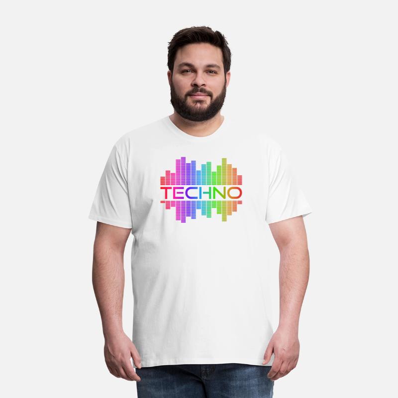 Techno Music Rainbow Spectrum Hard Dark Acid