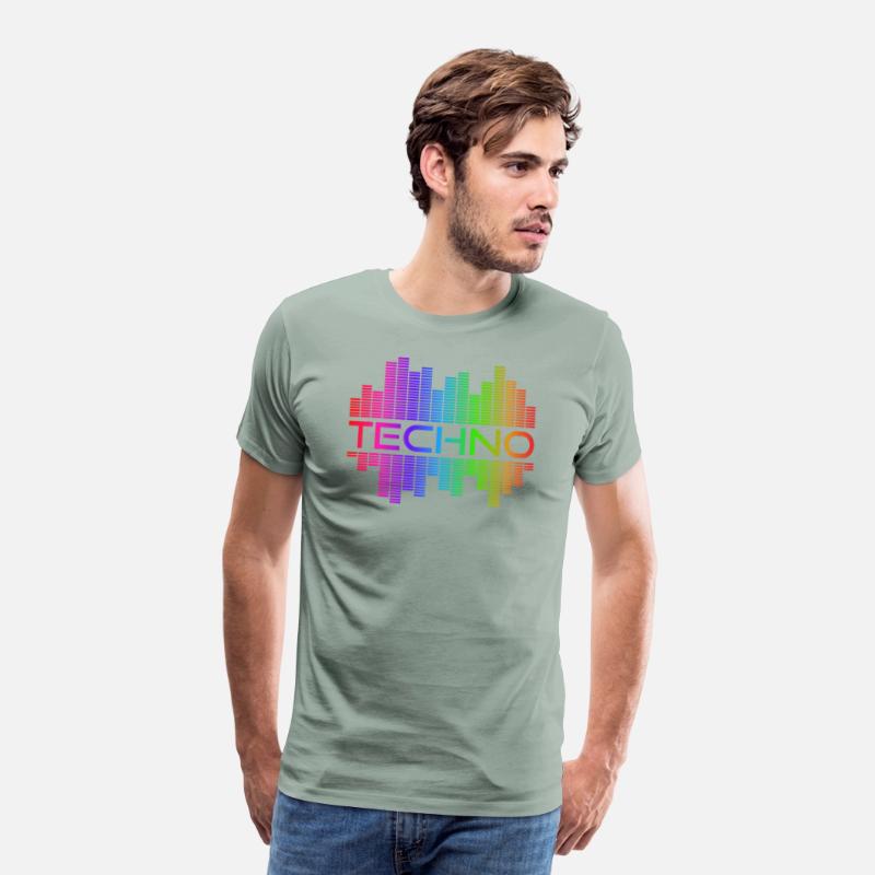 Techno Music Rainbow Spectrum Hard Dark Acid