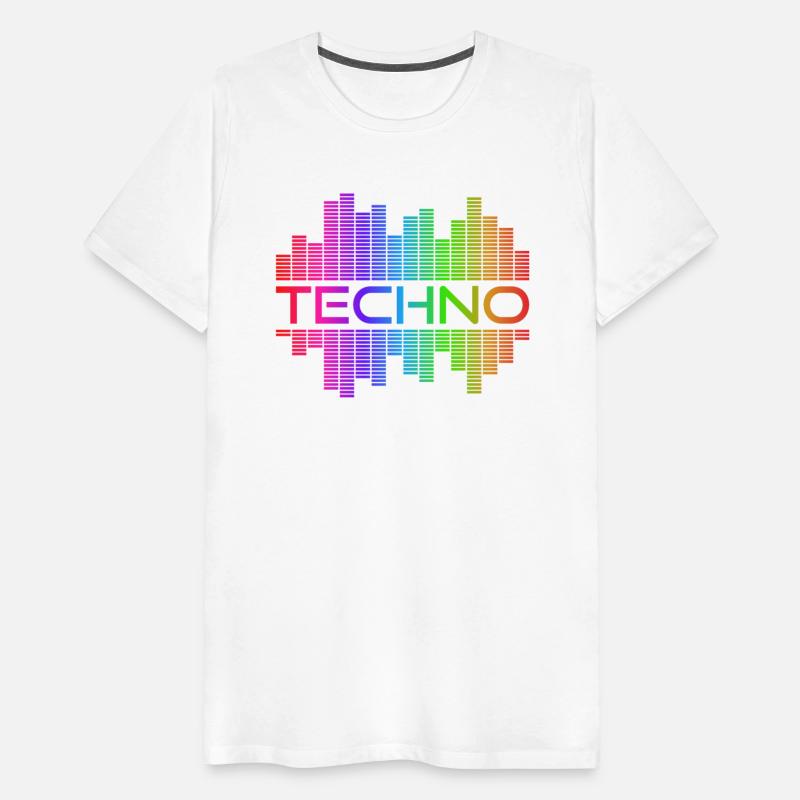 Techno Music Rainbow Spectrum Hard Dark Acid