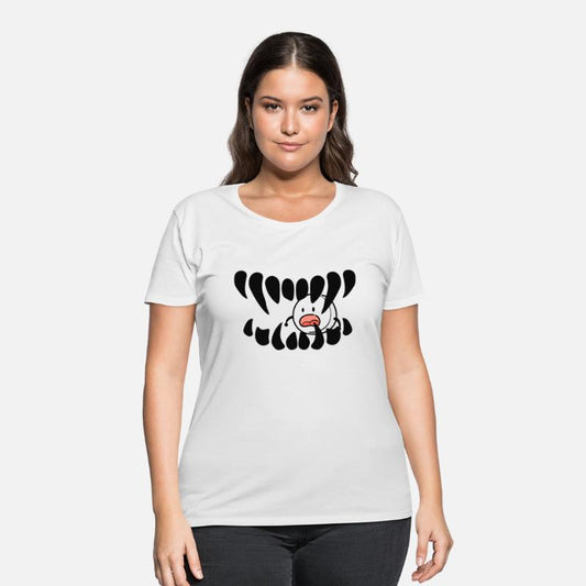 Teeth crushing a pill