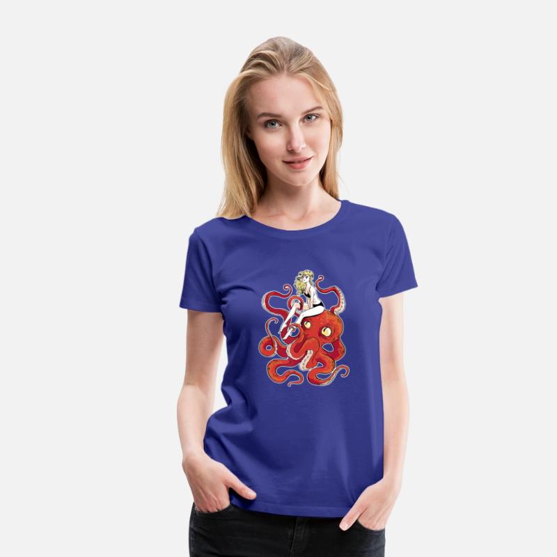 tentacles girl with octopus