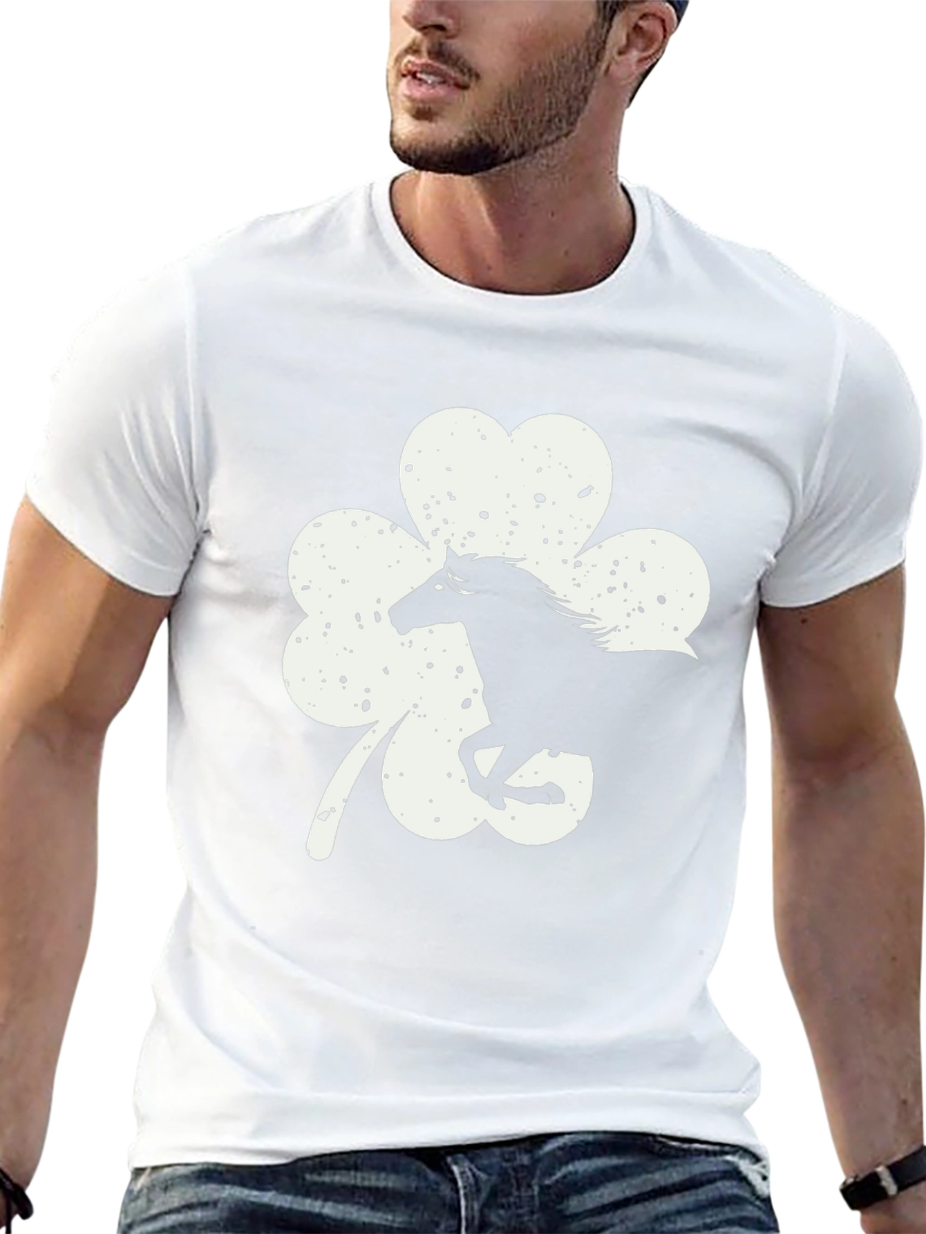 Shamrock Horse Graphic Tee