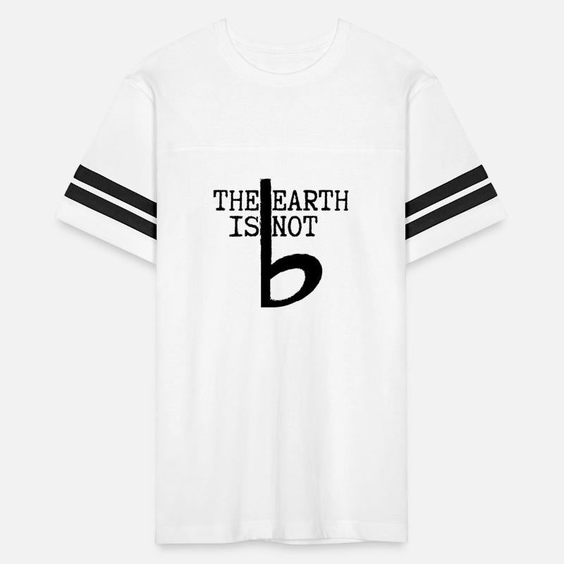 The earth is not flat | music puns | black ed.