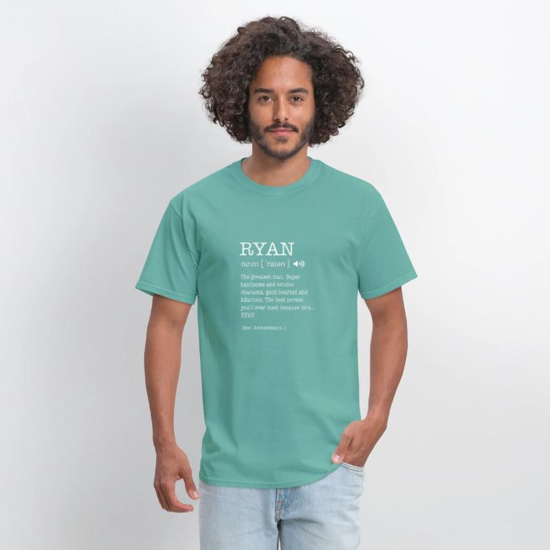 The Name Is Ryan Funny Gift Adult Definition