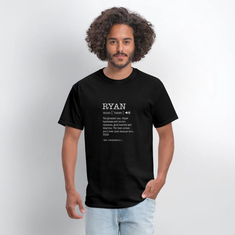 The Name Is Ryan Funny Gift Adult Definition