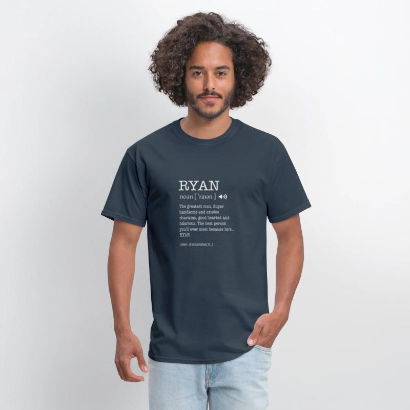 The Name Is Ryan Funny Gift Adult Definition