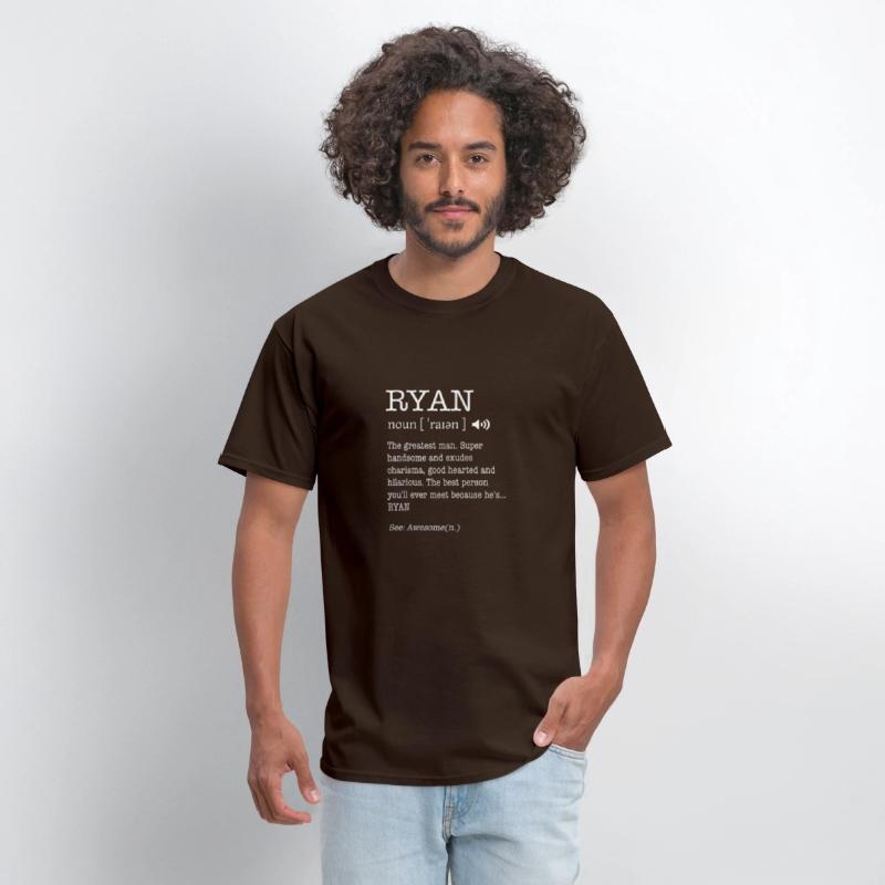 The Name Is Ryan Funny Gift Adult Definition