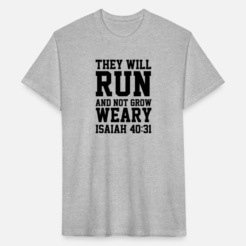 They Will Run and Not Grow Weary, Christian, Bible