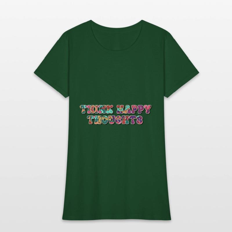 Think Happy Thoughts Hippie Sublimation