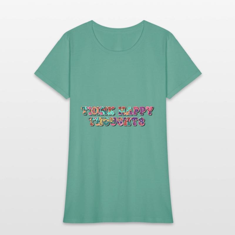 Think Happy Thoughts Hippie Sublimation