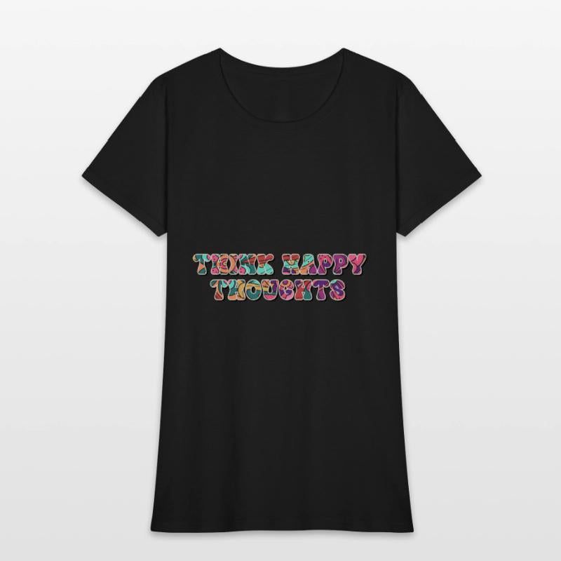Think Happy Thoughts Hippie Sublimation