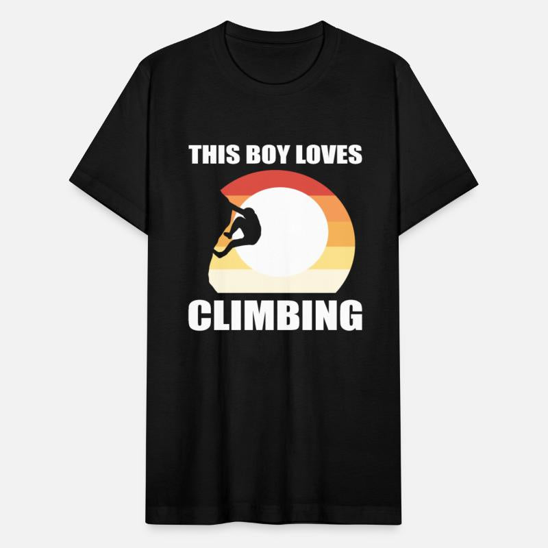 This Boy loves Climbing Rock Climbing Climber