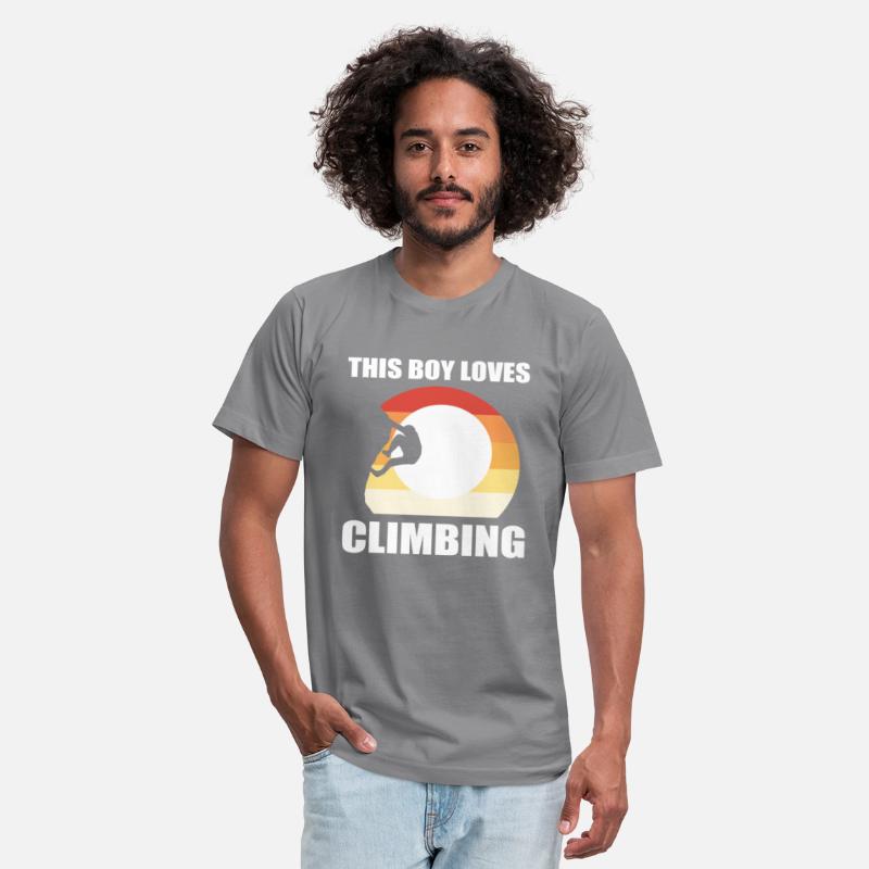 This Boy loves Climbing Rock Climbing Climber
