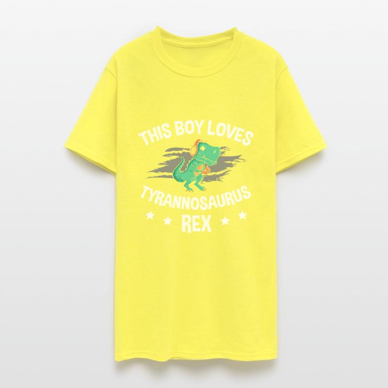 This Boy Loves Tyrannosaurus rex Dinosaur