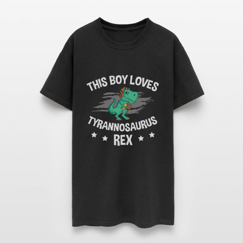 This Boy Loves Tyrannosaurus rex Dinosaur