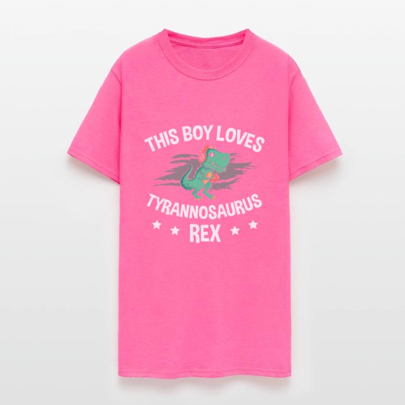 This Boy Loves Tyrannosaurus rex Dinosaur