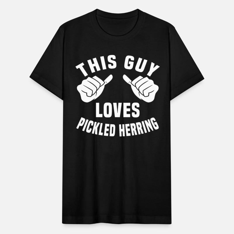 This Guy Loves Pickled Herring