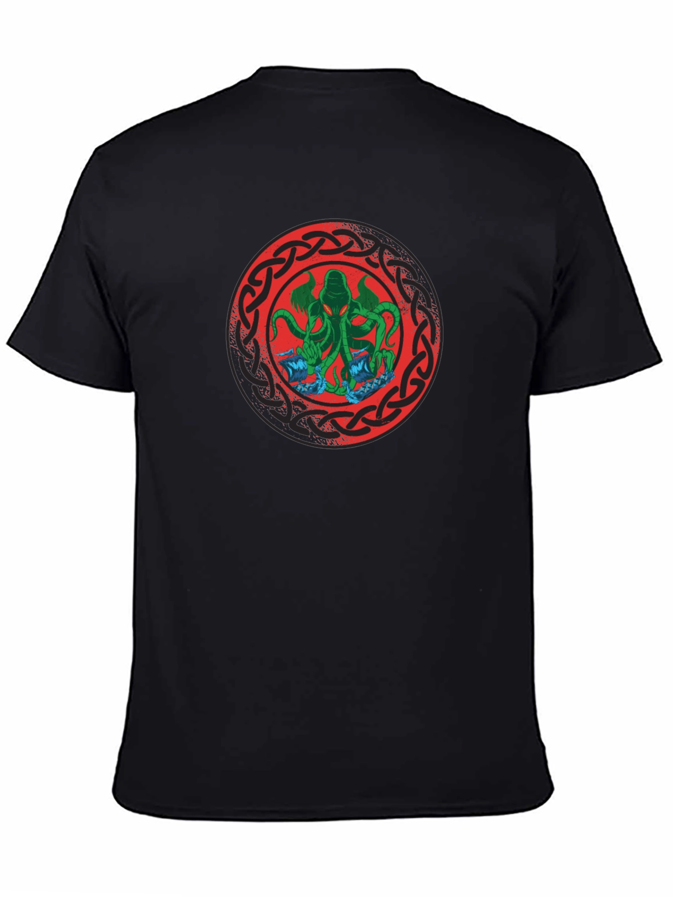 Cthulhu Kraken Celtic Knot Graphic T-Shirt