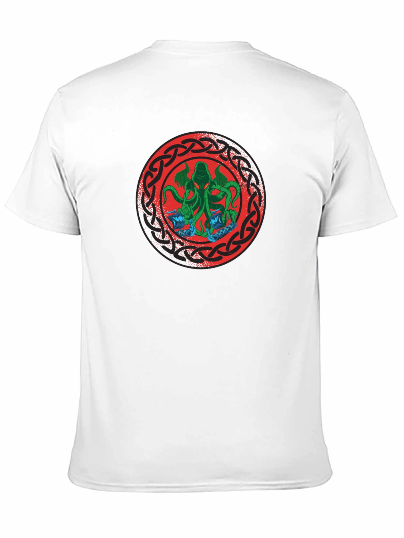 Cthulhu Kraken Celtic Knot Graphic T-Shirt