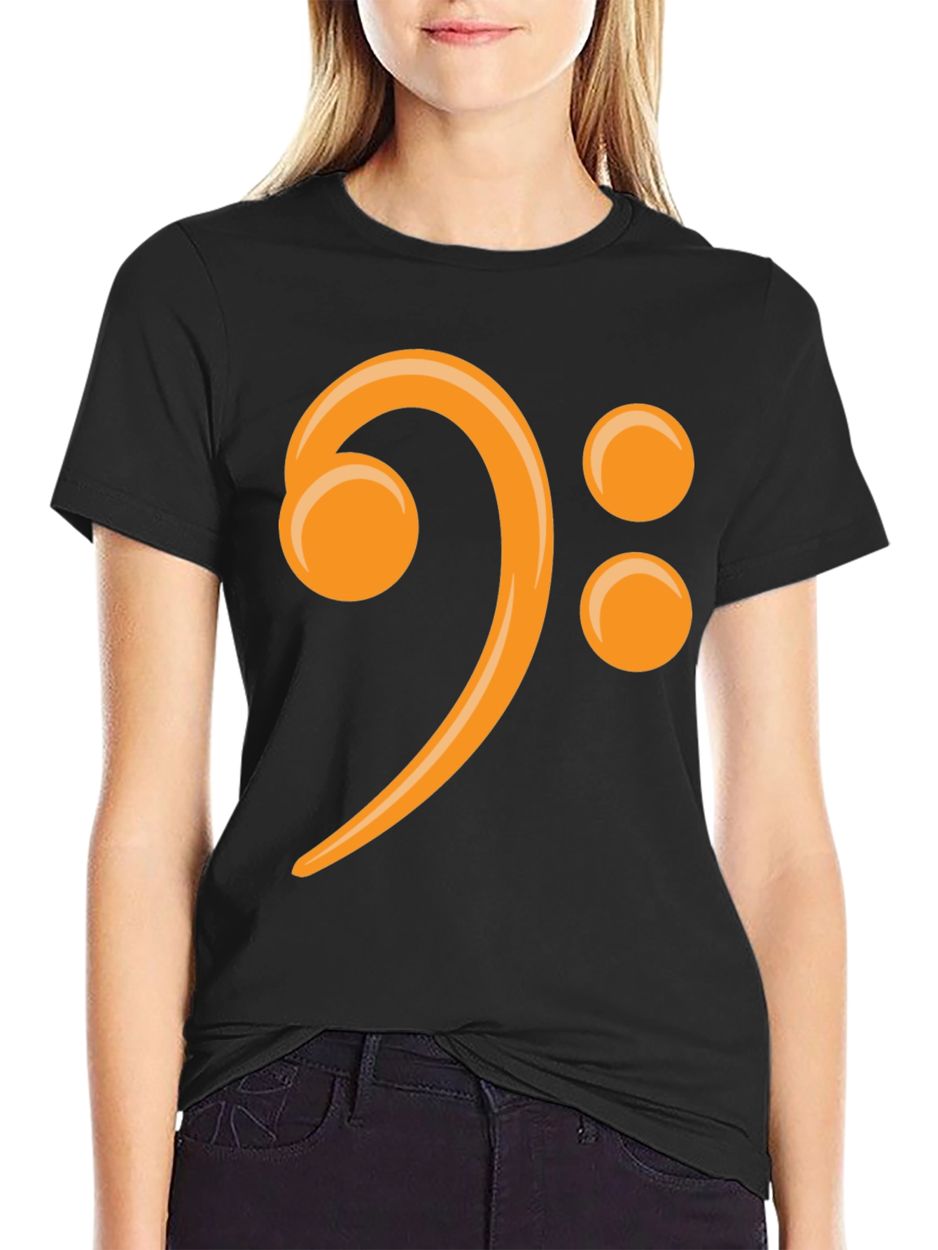 Bass Clef Graphic T-Shirt