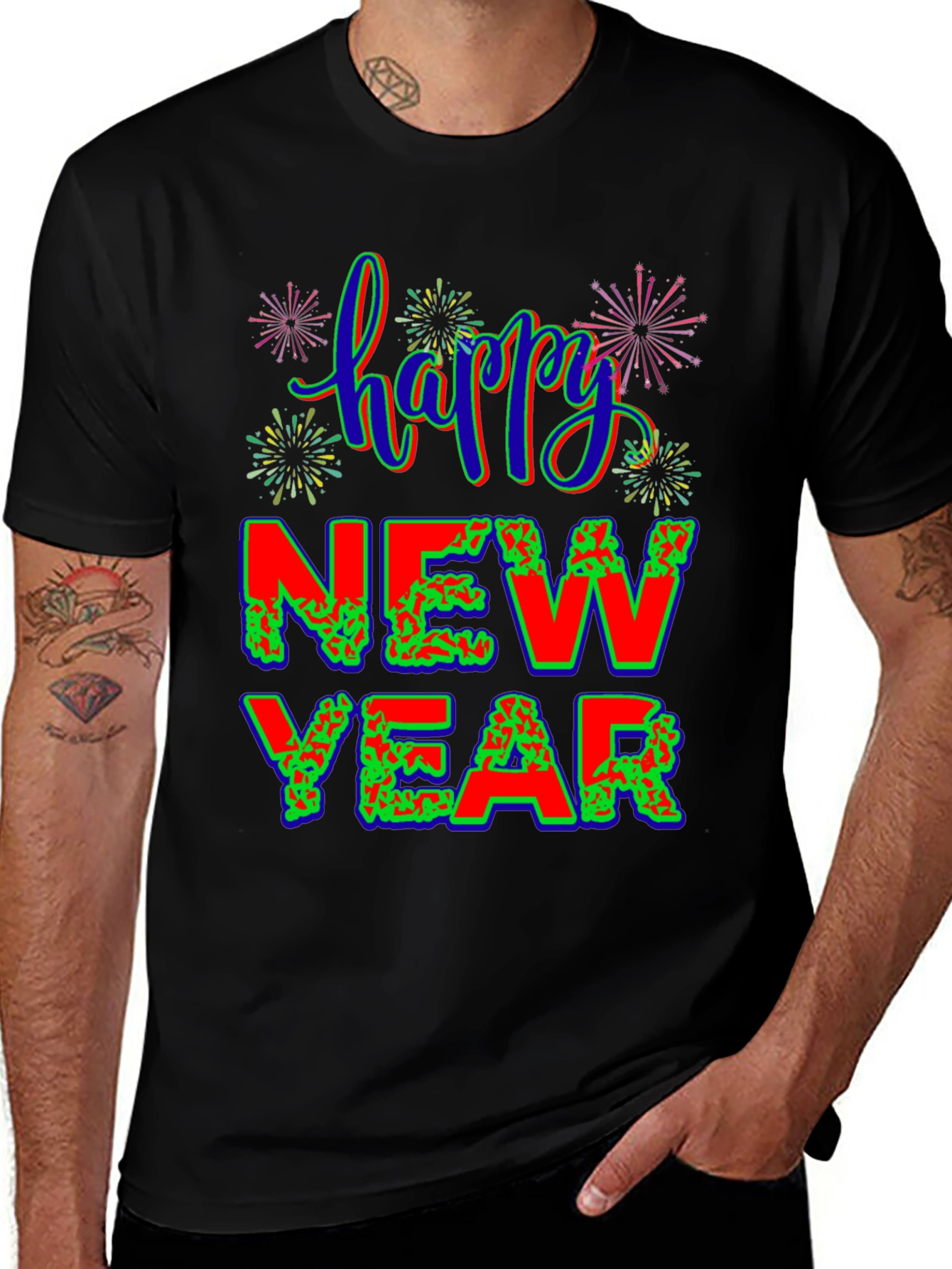 Happy New Year Graphic Tee