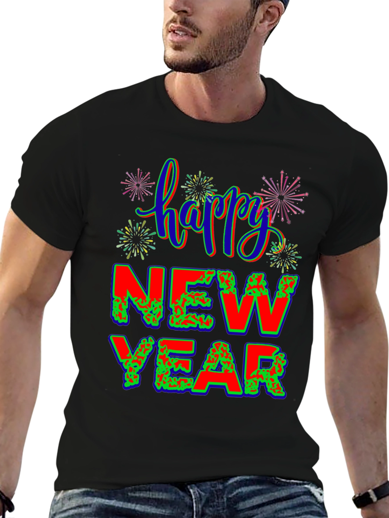 Happy New Year Graphic Tee