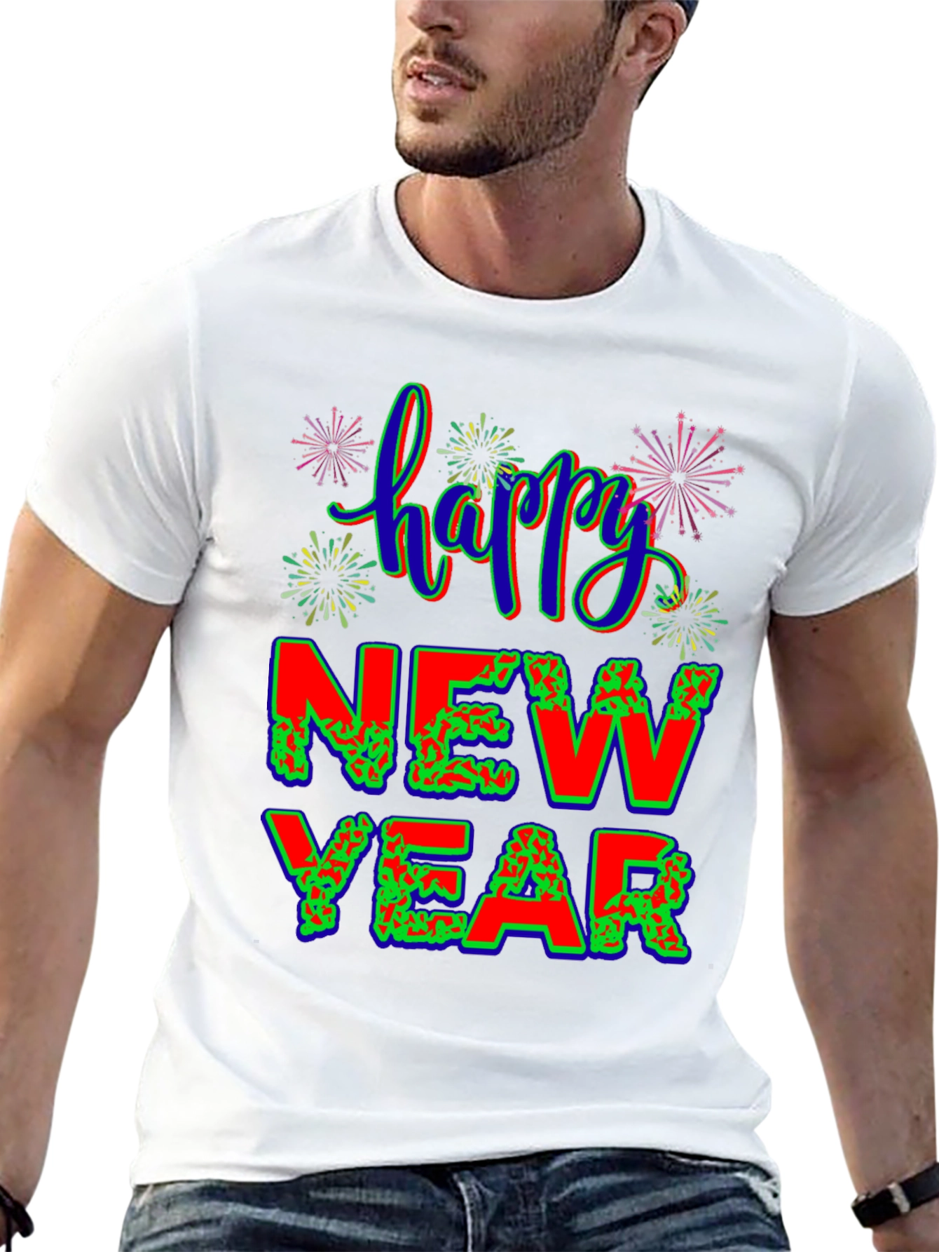 Happy New Year Graphic Tee