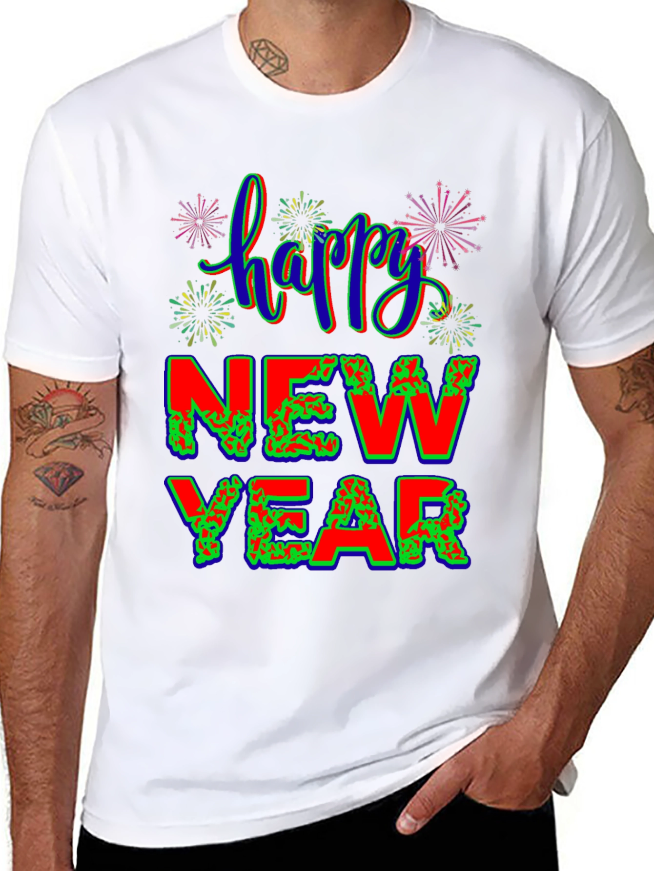 Happy New Year Graphic Tee