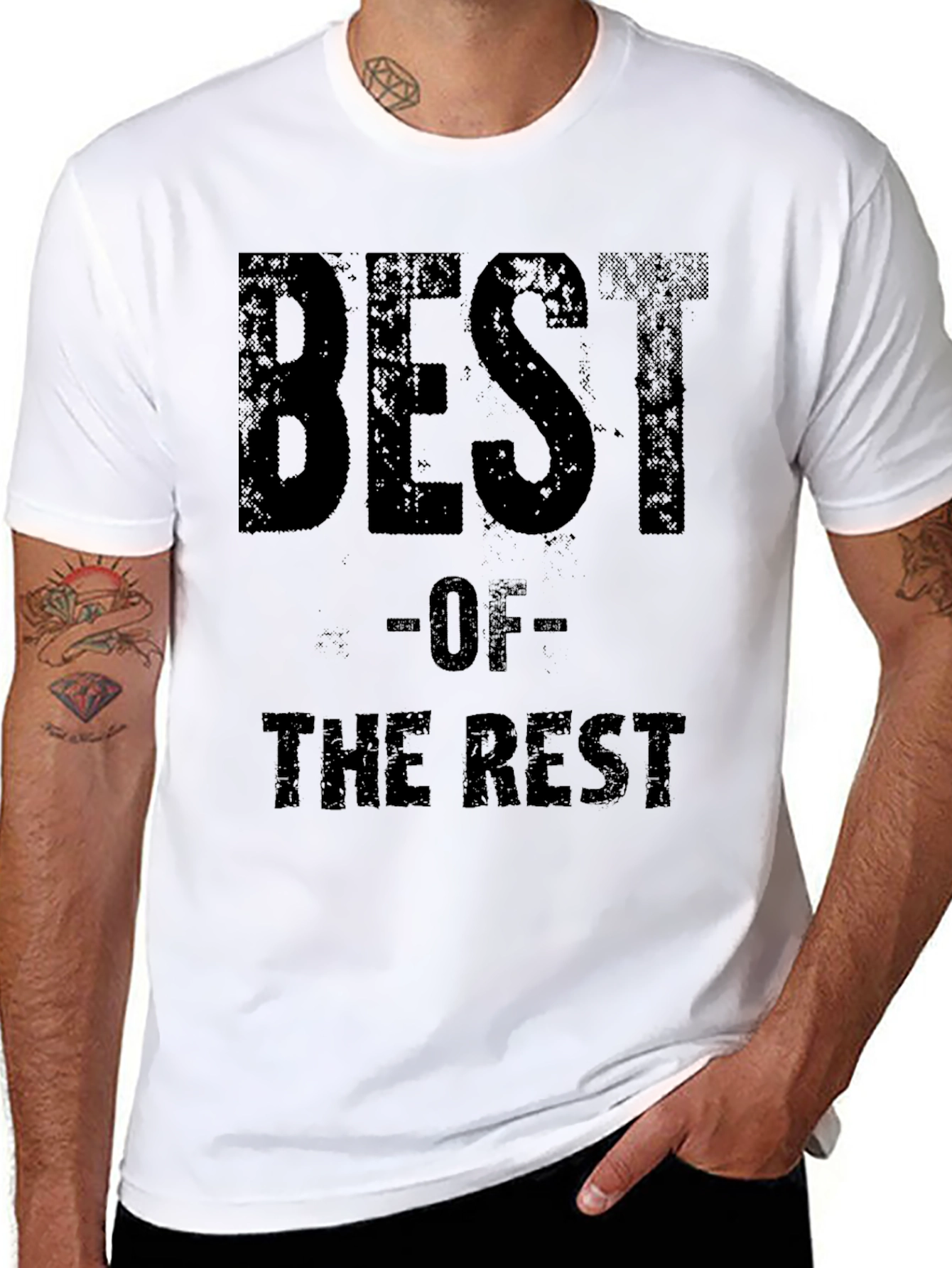 Best of the Rest Black Graphic Tee