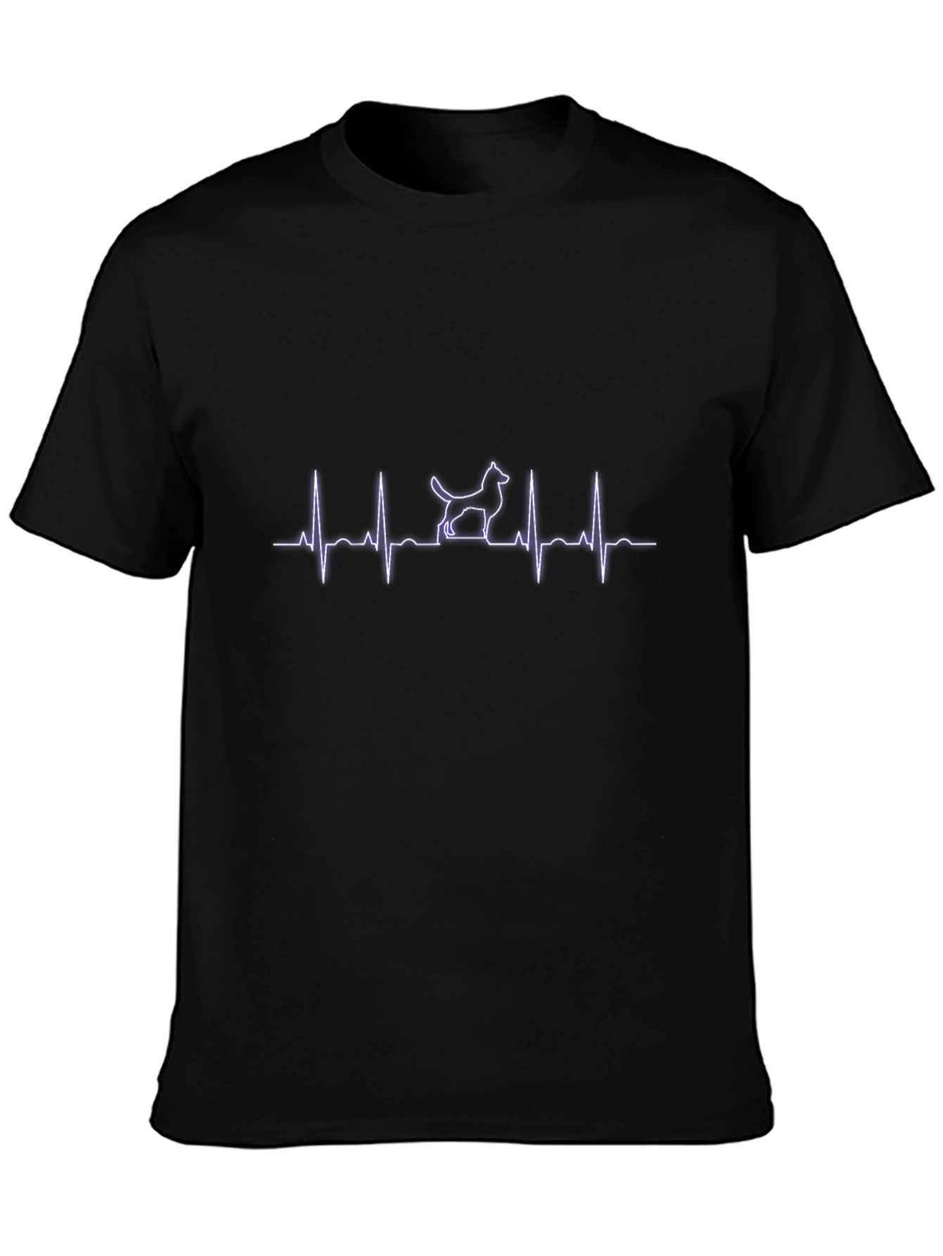 Dog Heartbeat T-Shirt - Express Your Love!