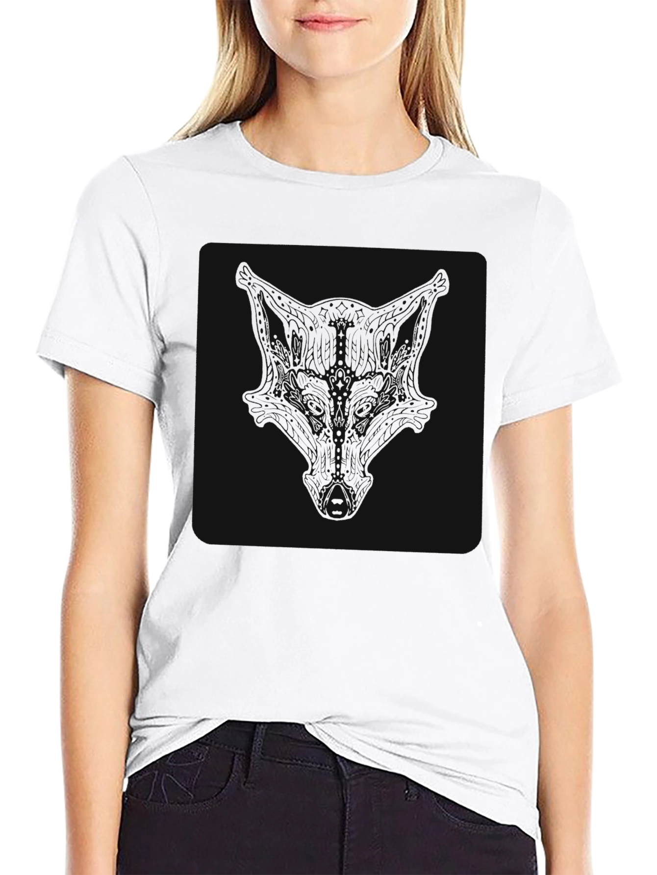 Mens Black Graphic Tee