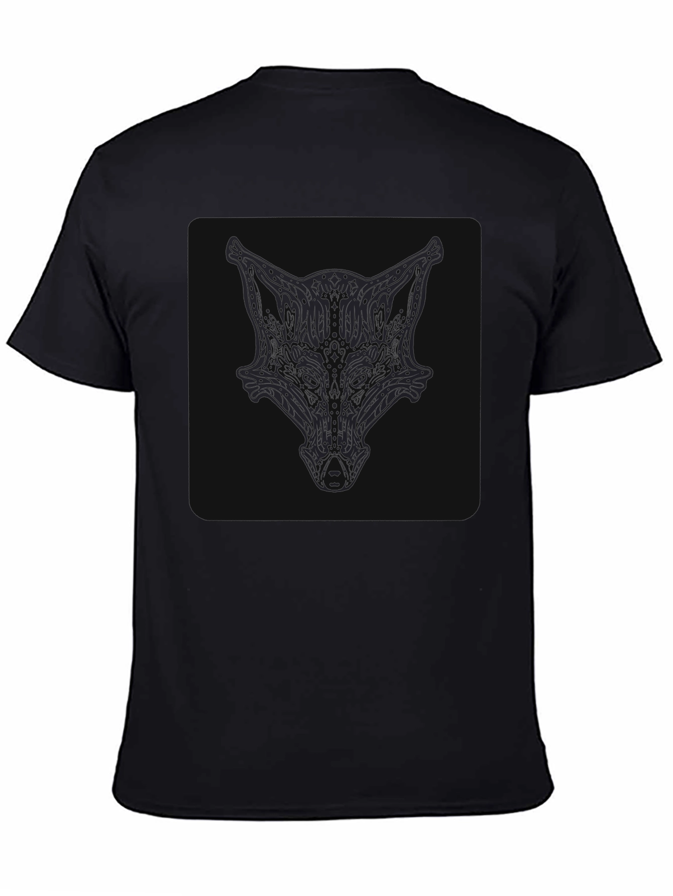 Mens Black Graphic Tee