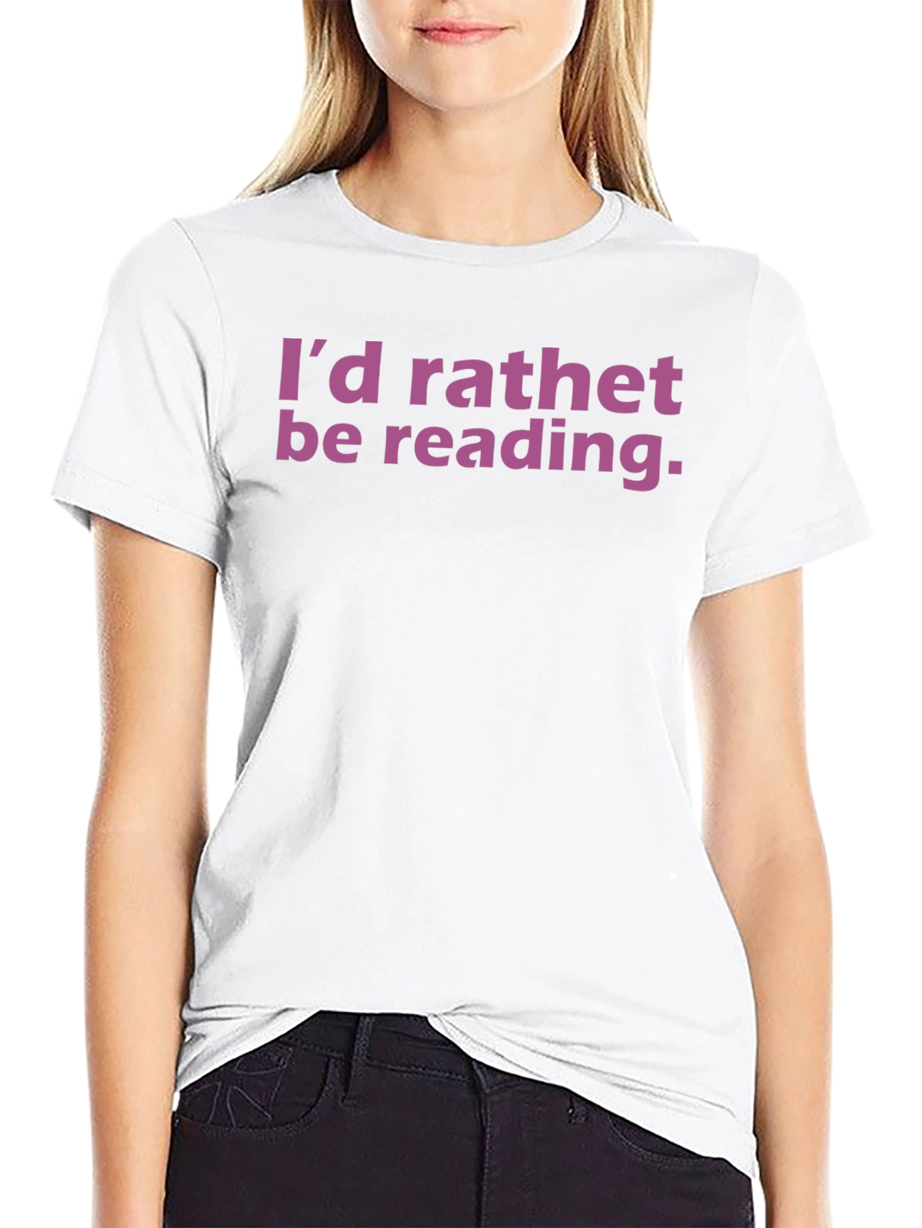 Id Rather Be Reading Graphic Tee