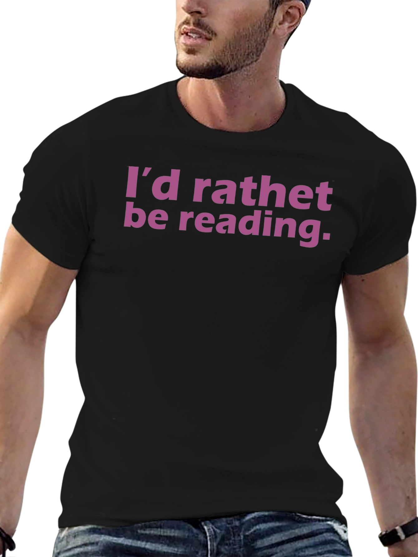 Id Rather Be Reading Graphic Tee