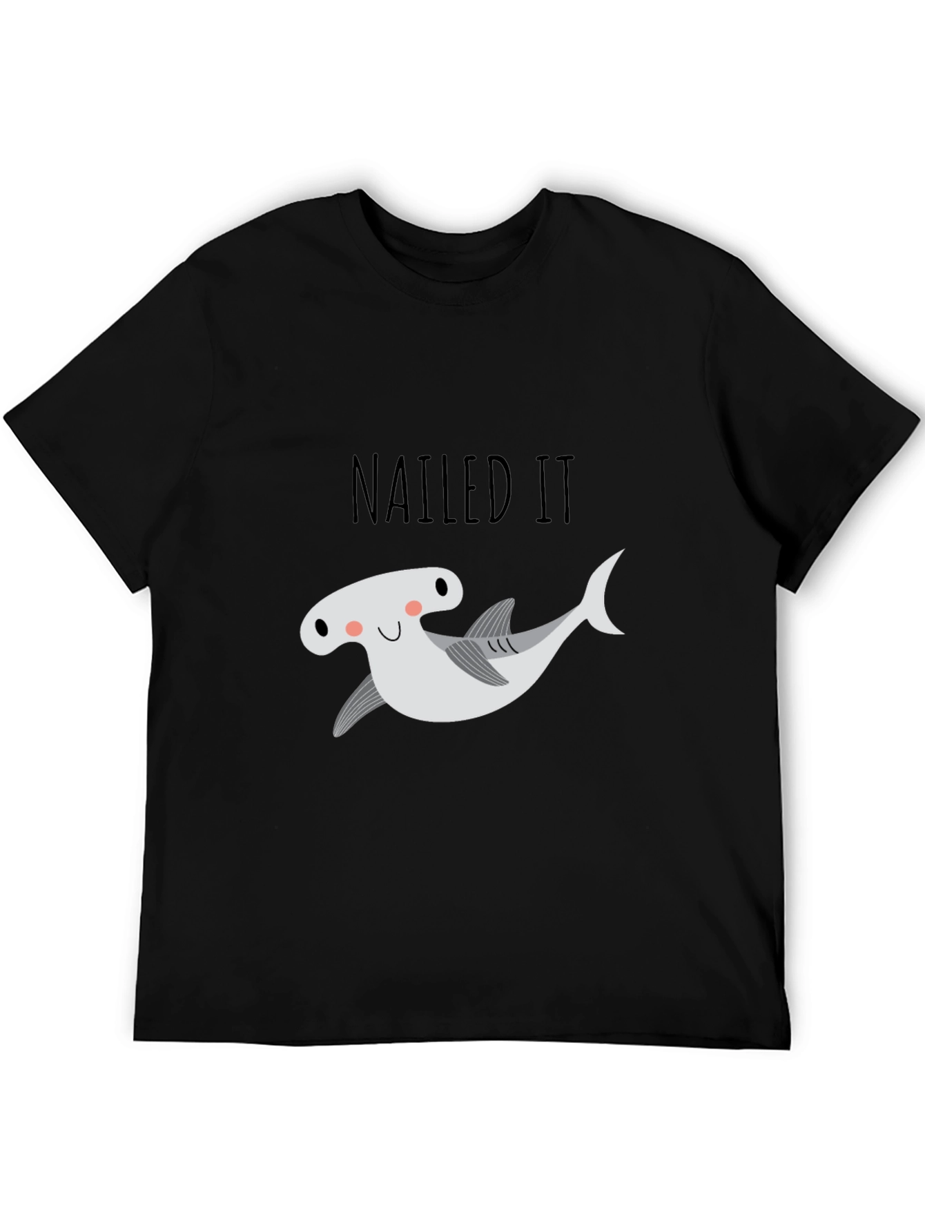 Nailed It Hammerhead Shark Graphic Tee