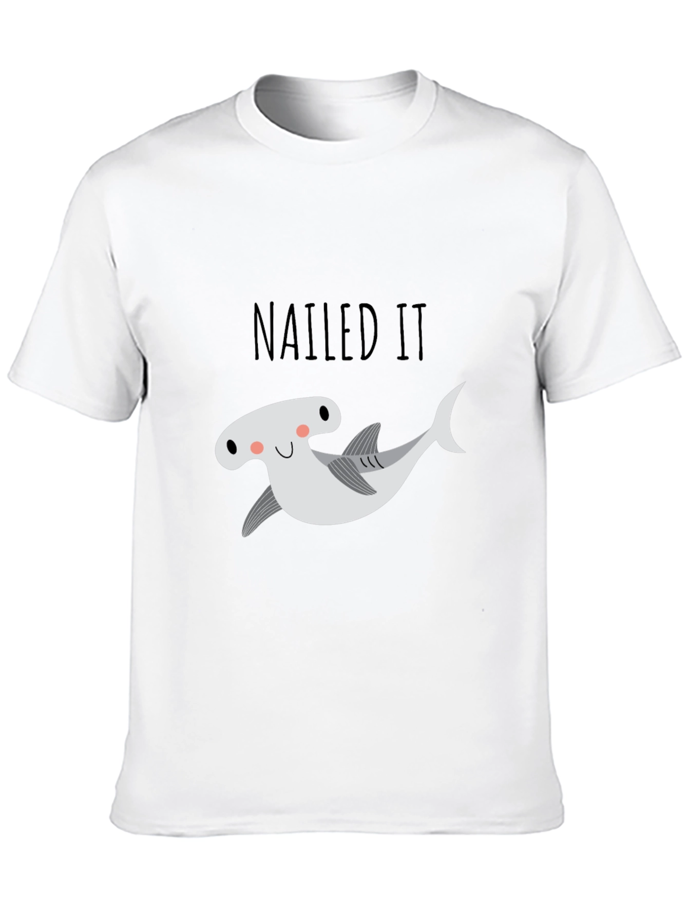 Nailed It Hammerhead Shark Graphic Tee