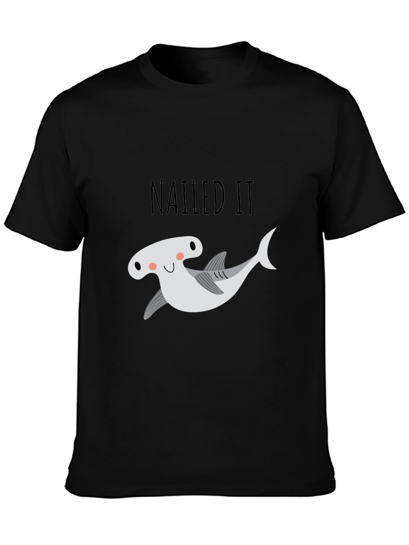 Nailed It Hammerhead Shark Graphic Tee
