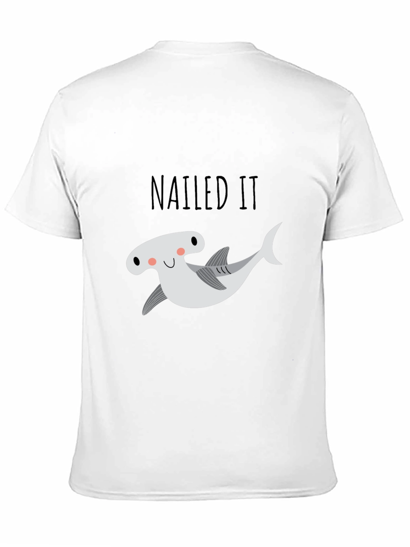 Nailed It Hammerhead Shark Graphic Tee