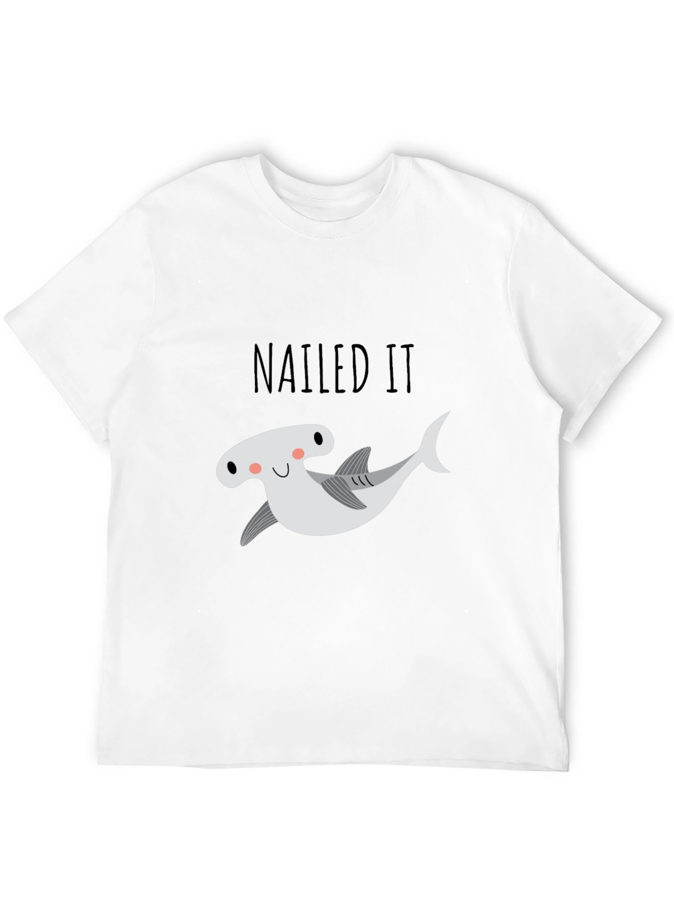 Nailed It Hammerhead Shark Graphic Tee