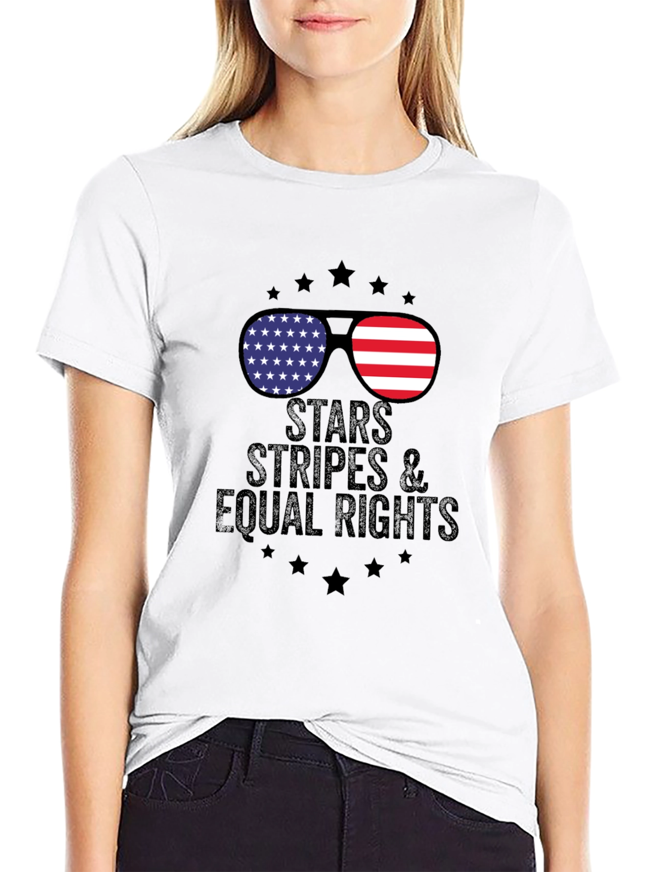 Stars Stripes & Equal Rights T-Shirt