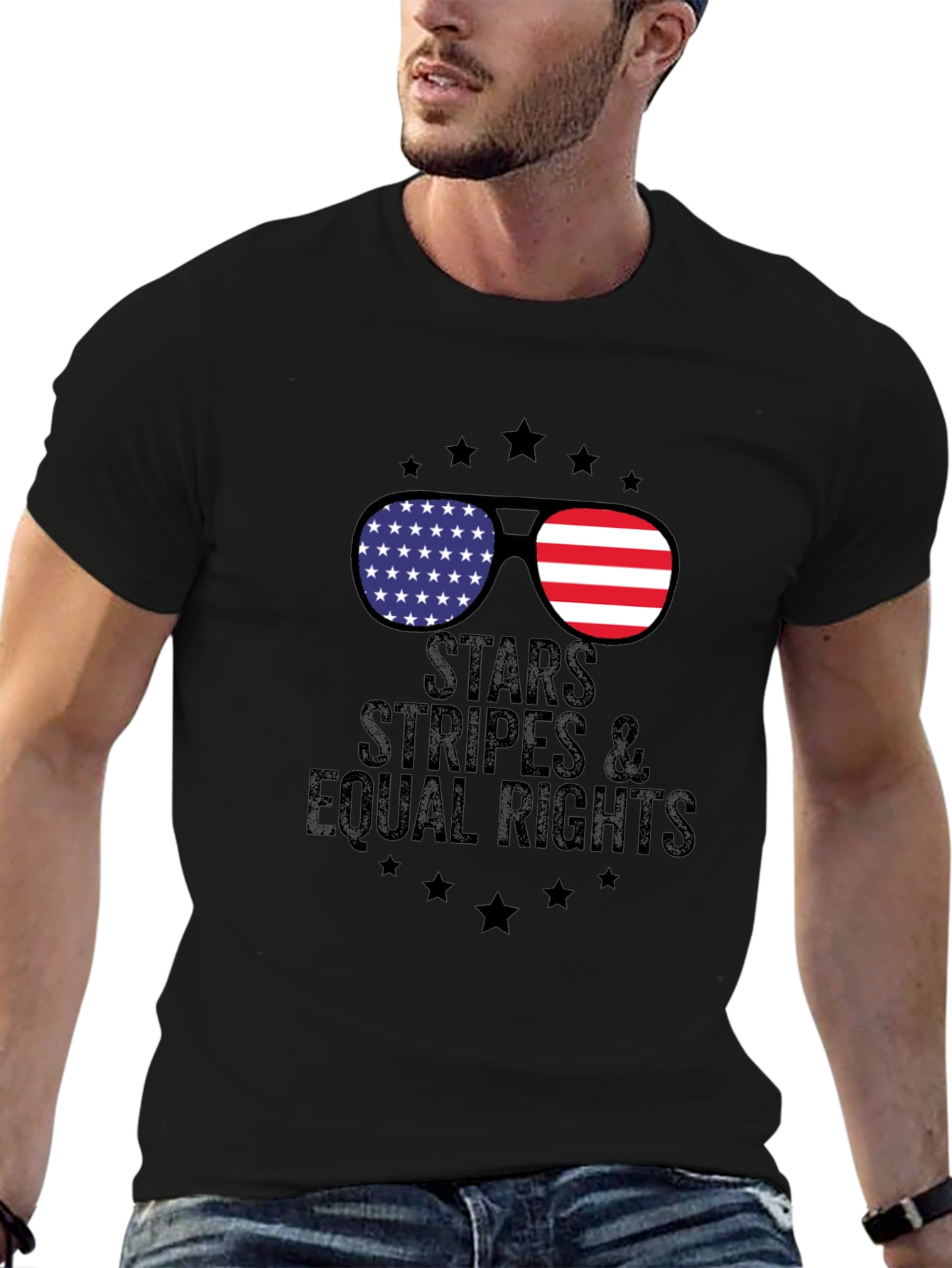 Stars Stripes & Equal Rights T-Shirt