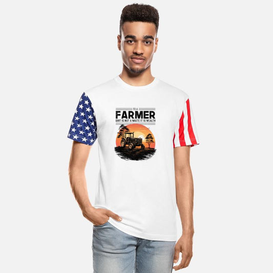 To a farmer dirt is a wealth!