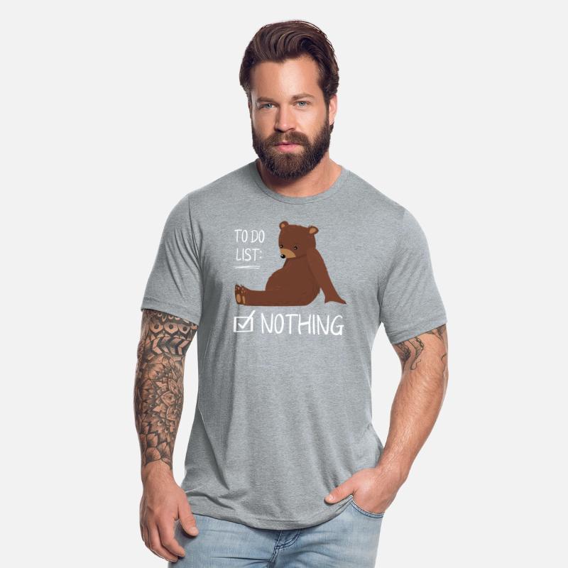 To Do List Nothing Bear Sleep