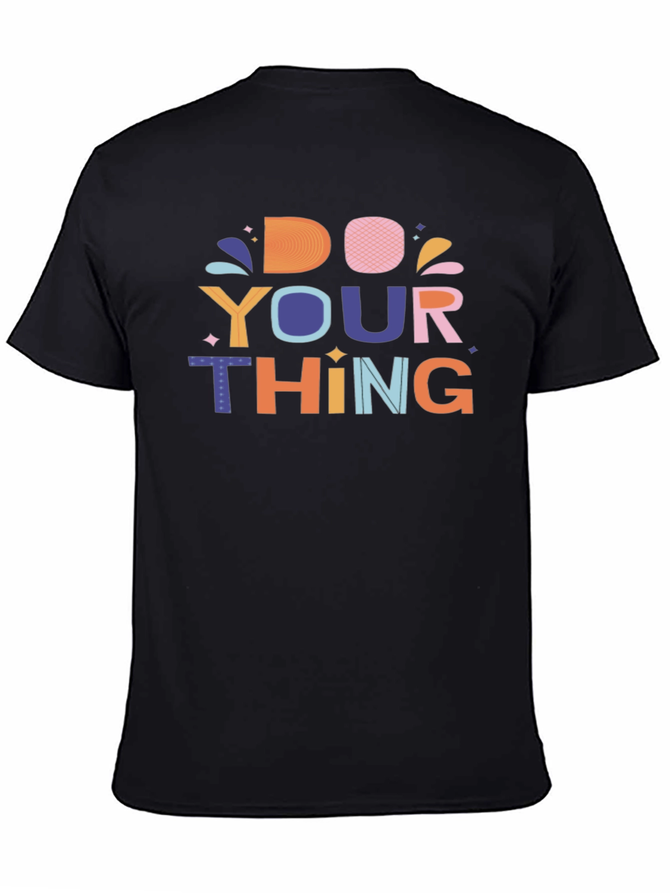 Do Your Thing Graphic Tee - Stylish Black T-Shirt